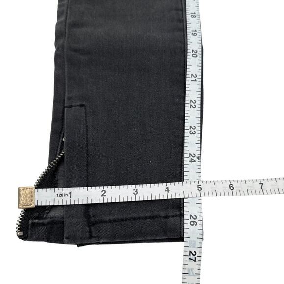 PAIGE Denim Skinny Ankle Zip Jeans in Pearson Wash 25 - Picture 11 of 11